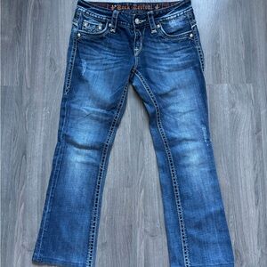 Rock Revival Women's Dark Blue Boot Cut Jeans